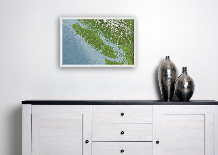 Map of Vancouver Island - www.cdedwards.com