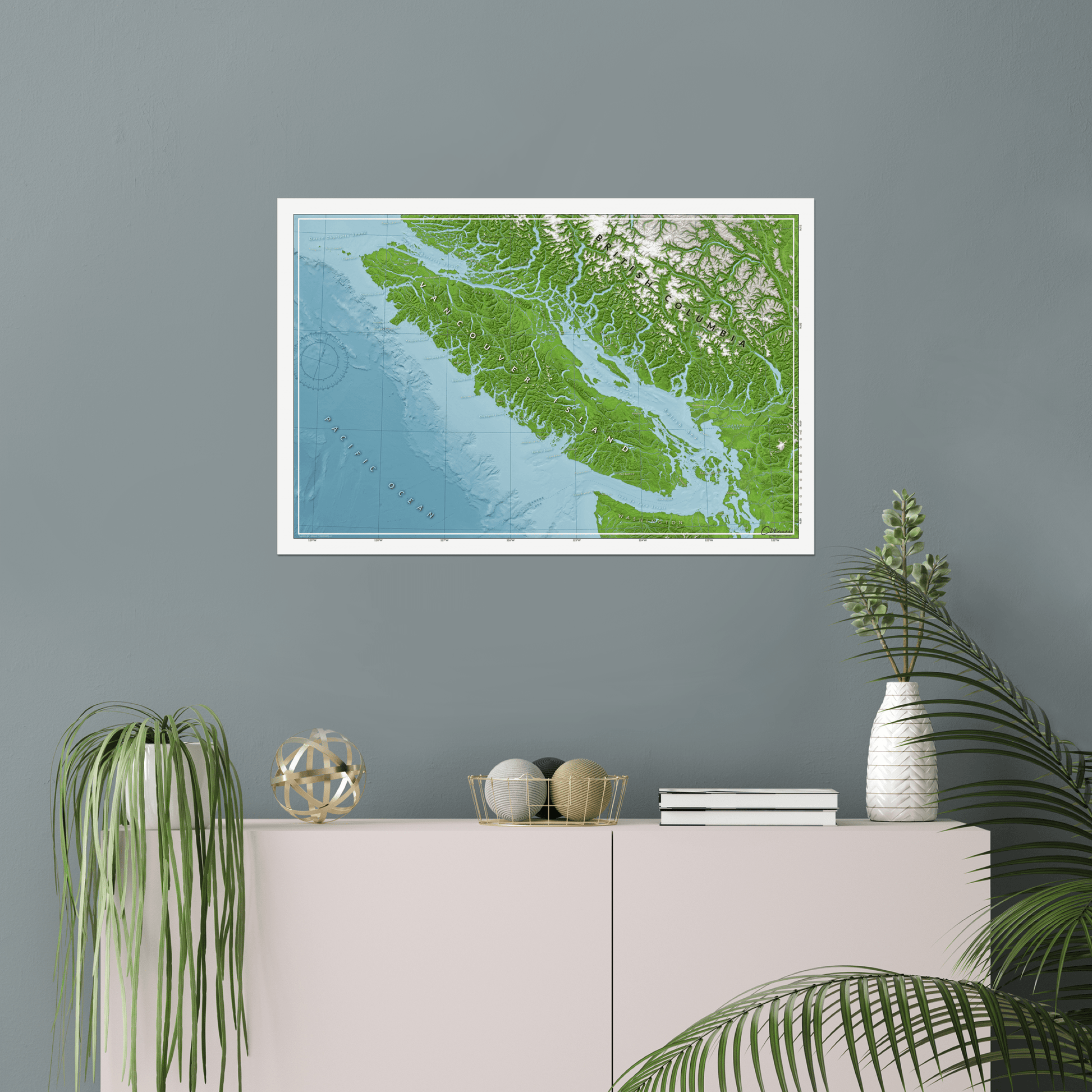 Map of Vancouver Island - www.cdedwards.com