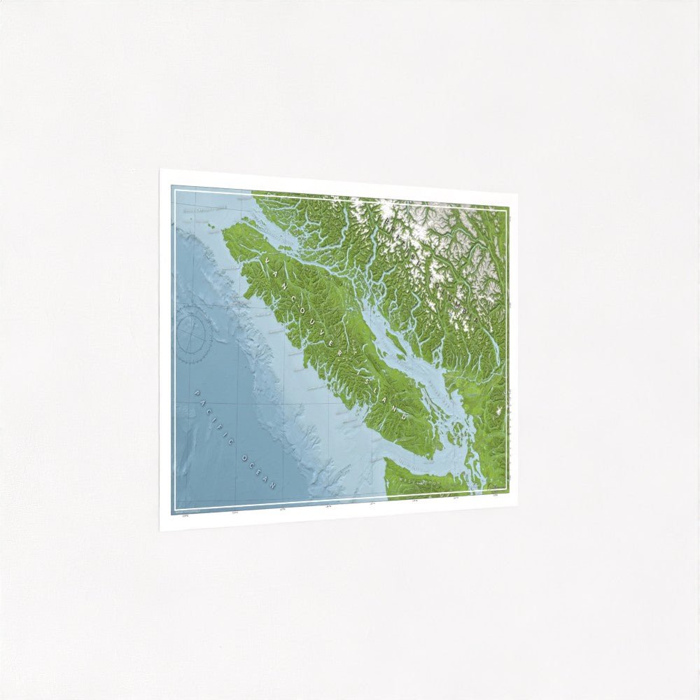 Map of Vancouver Island - www.cdedwards.com